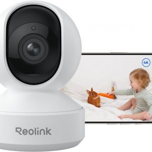 Cámaras De Seguridad WiFi 4 Reolink Cámara de Seguridad Interior, Monitor de Bebé 4K