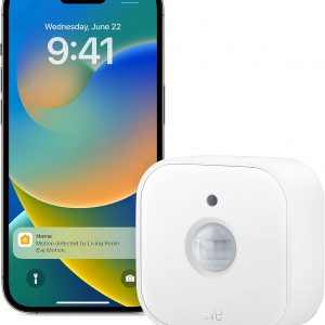 Sensores De Movimiento Inteligentes 3 Eve Motion (Matter) - Sensor Inteligente de Movimiento con Sensor de luz, certificación IPX3